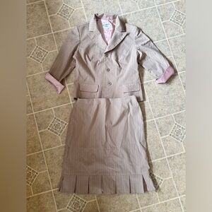 Studio 1 Petite Skirt Suit Set